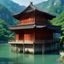 硬核玩家七七头像，游戏风格头像深色背景
